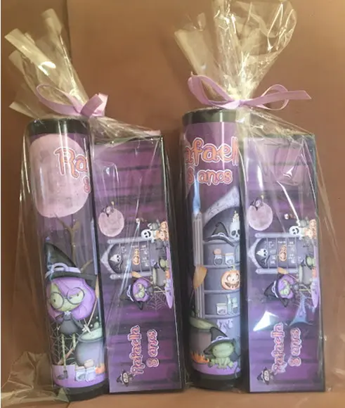 Kit Pega Vareta e Domino Halloween