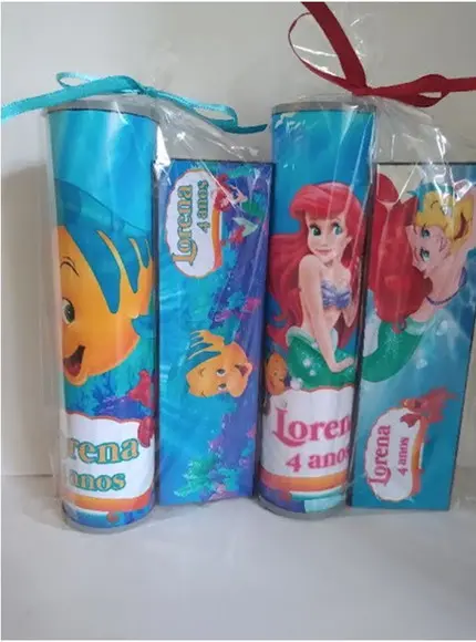 Kit Pega Vareta e Domino Pequena Sereia