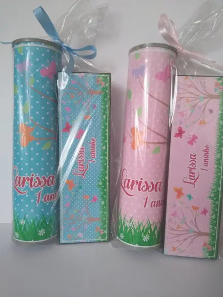 Kit Pega Vareta e Domino Personalizado Jardim Encantado