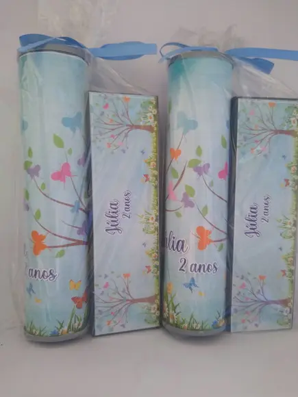 Kit Pega Vareta e Domino Personalizado Jardim das Borboletas