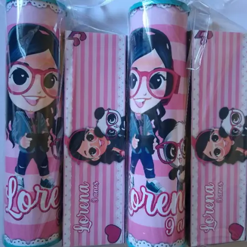 Kit Pega Vareta e Domino Personalizado Luluca