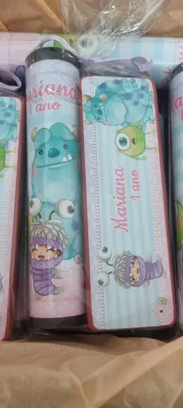 Kit Pega Vareta e Domino Personalizado Monstros Sa