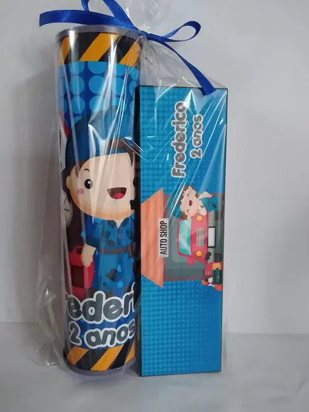Kit Pega Vareta e Domino Personalizado Oficina Mecanica