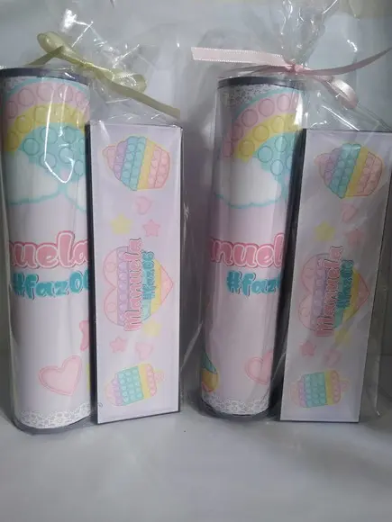 Kit Pega Vareta e Domino Personalizado Pop It