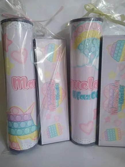 Kit Pega Vareta e Domino Personalizado Pop It