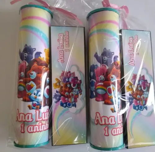 Kit Pega Vareta e Domino Personalizado Ursinhos Carinhosos