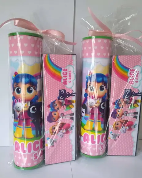 Kit Pega Vareta e Domino Vera e o Reino do Arco Iris
