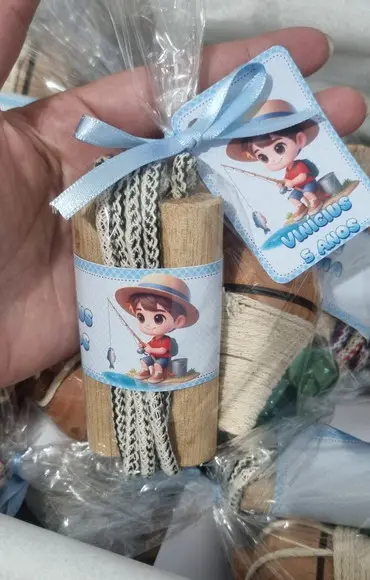 Kit Pião Corda e Bolinha de Gude Pescaria