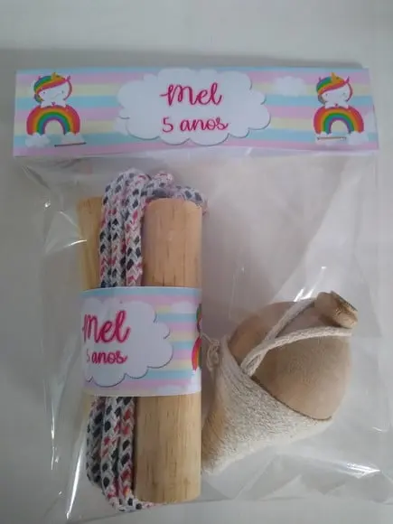 Kit Pião e Corda Unicornio