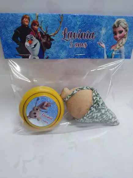 Kit Pião e Ioio Frozen
