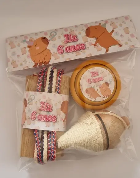 Kit Pião, Corda, Ioiô Capivara