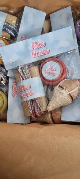 Kit Pião, Corda, Ioiô Festa Azul e Rosa
