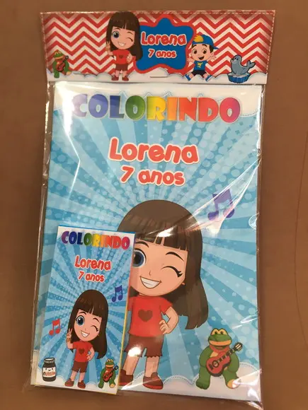 Livro de Colorir c/ Giz Gi Neto