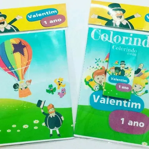 Livro de Colorir c/ Giz Mundo Bita