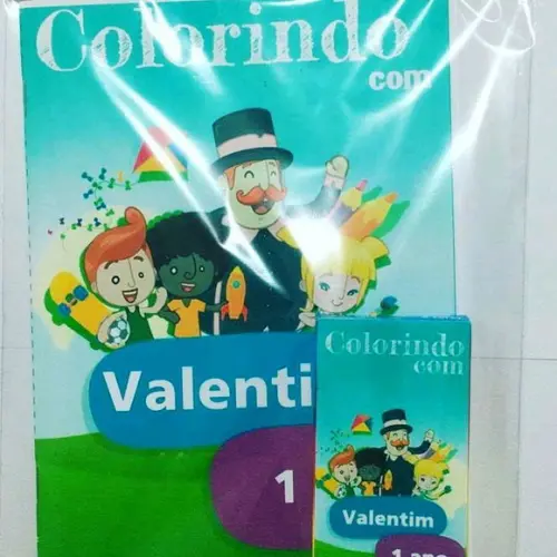 Livro de Colorir c/ Giz Mundo Bita