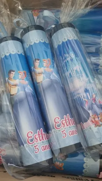 Pega Vareta Personalizada Cinderela