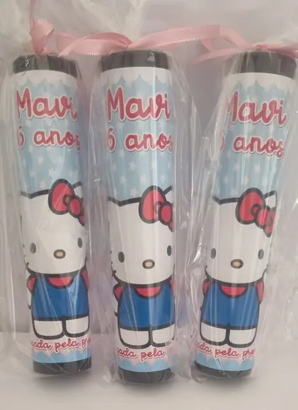 Pega Vareta Personalizada Hello Kitty