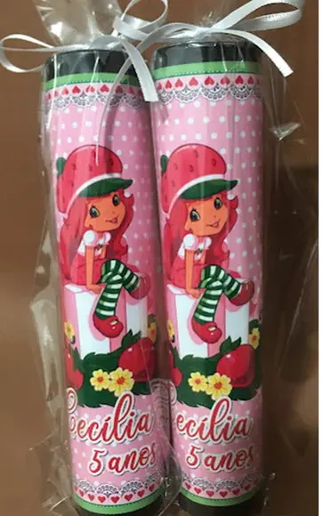 Pega Vareta Personalizada Moranguinho