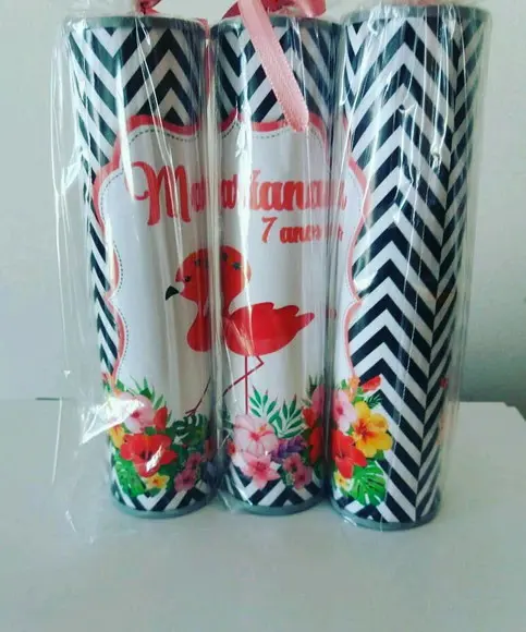 Pega Vareta Personalizado Flamingos