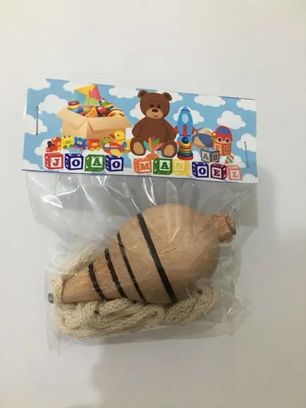 Pião Personalizado Brinquedos