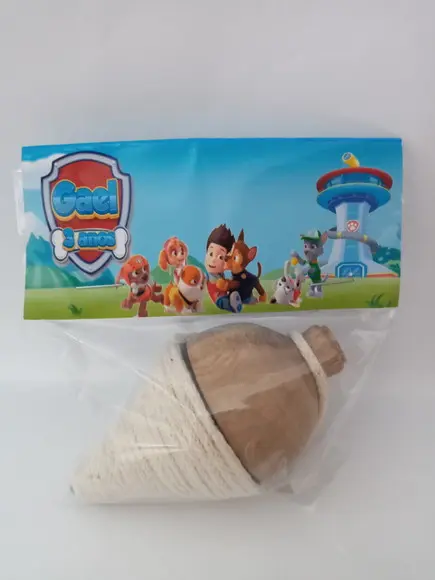 Pião Personalizado Patrulha Canina
