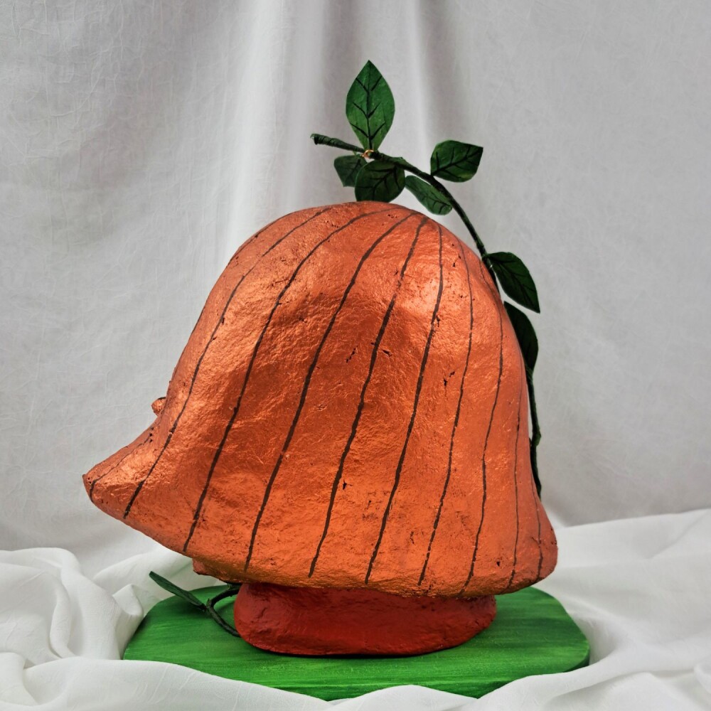 Busto em Papel Machê Feminino – Alma da Natureza