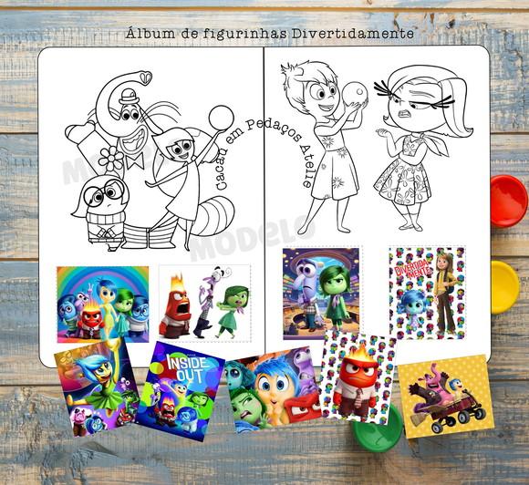 20 Álbum de Figurinhas e Desenhos de Colorir Divertidamente