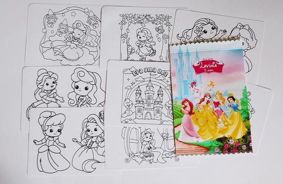 20 Cards Colorir Bobbie Goods Lembrancinha Festa + Adesivo