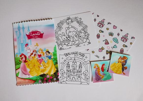 20 Cards Colorir Bobbie Goods Lembrancinha Festa + Adesivo