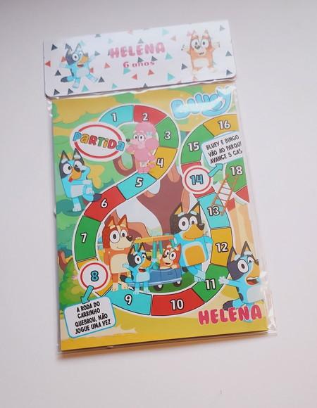 20 Jogos de Tabuleiro Bluey Lembrancinhas