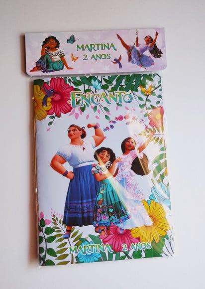 Álbum com Figurinhas Encanto Desenhos Colorir Lembrancinha