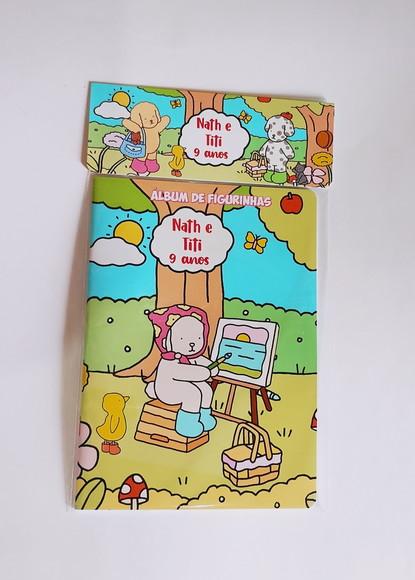 Álbum de Figurinhas Bobbie Goods Desenho Colorir Aniversário