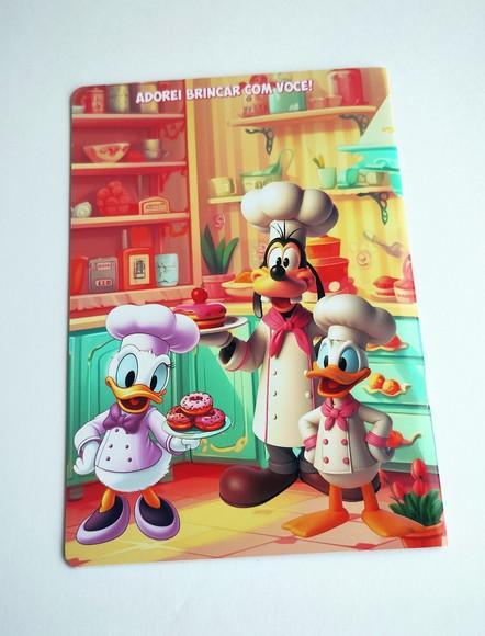 Álbum de Figurinhas com Desenhos Confeitaria da Minnie