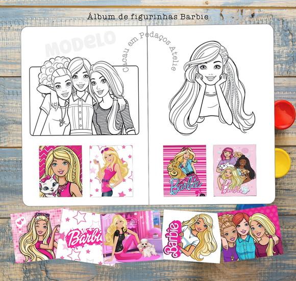 Barbie Álbum de Figurinhas e Desenhos