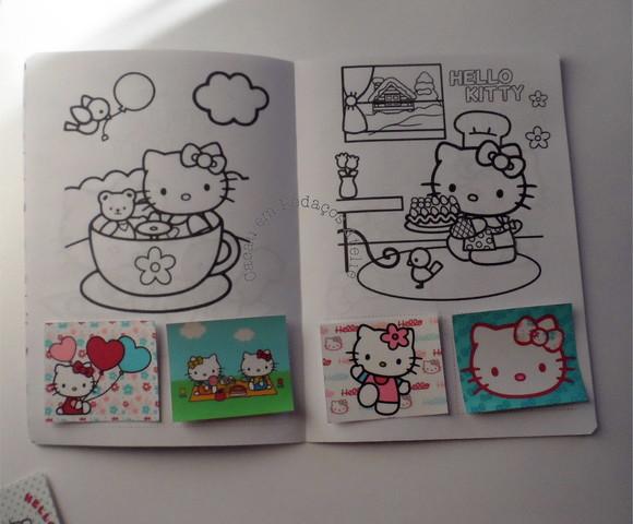 Álbum de Figurinhas e Desenhos de Colorir Hello Kitty