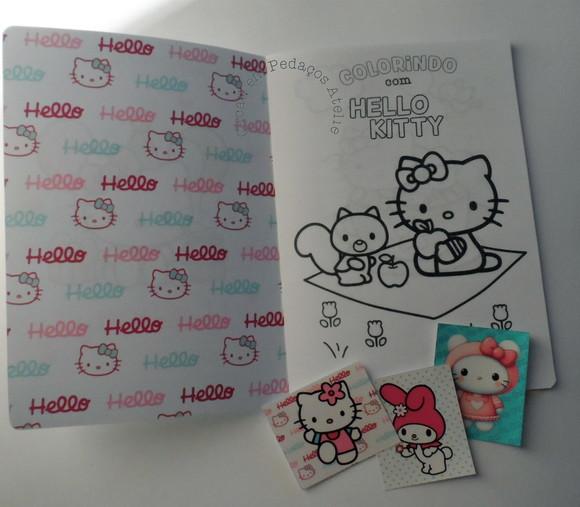 Álbum de Figurinhas e Desenhos de Colorir Hello Kitty