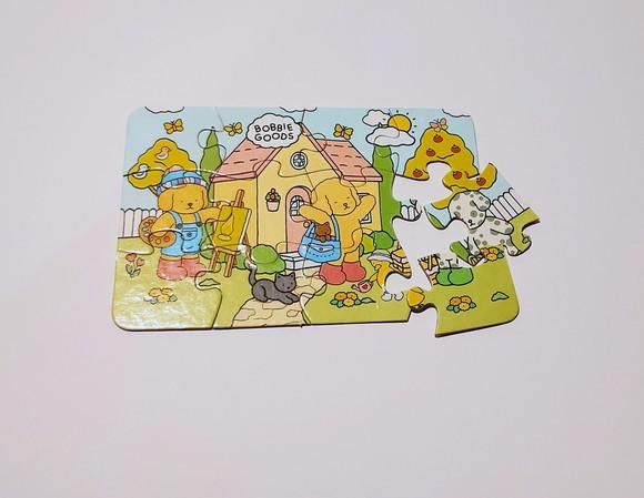 Bobbie Goods Quebra Cabeça Duplo Pintar Lembrancinha Festa