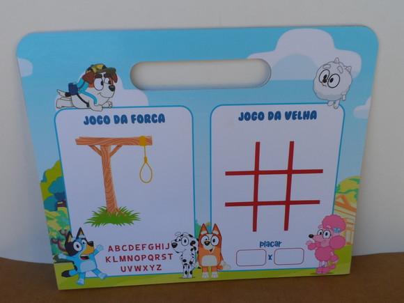 Bluey Lousa Mágica Personalizada Lembrancinha Vários Temas