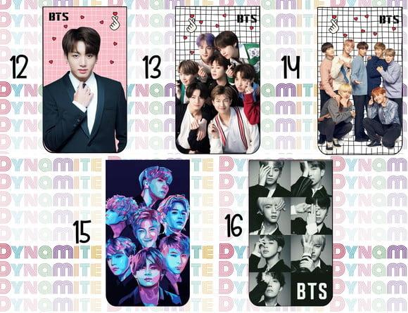 Bts K'pop Marcador de Páginas Magnético Doramas Geek Lembrancin