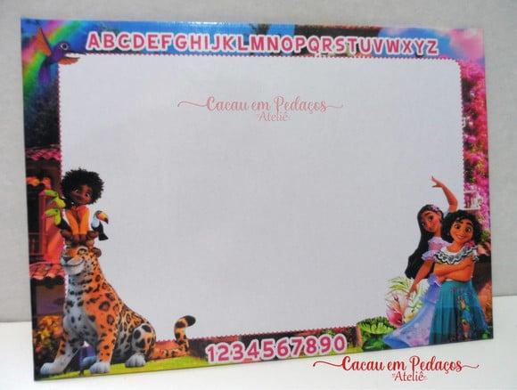 Encanto Lousa Mágica com Jogos no Verso 15x21 cm
