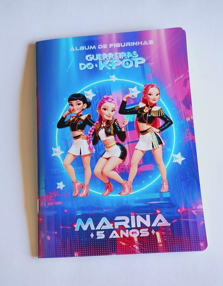Guerreiras do Kpop Huntrix Kit Álbum + Uno Lembrancinha Festa