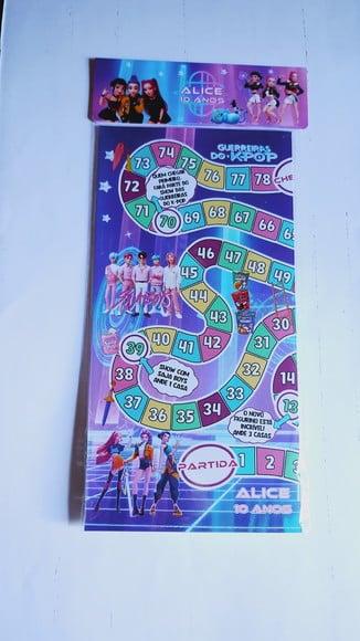 Guerreiras do Kpop Huntrix Jogo de Tabuleiro Lembrancinha