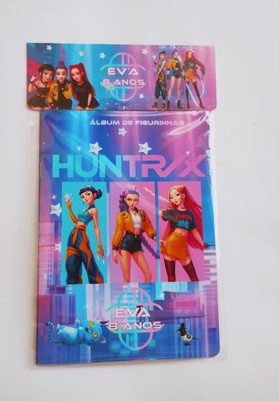 Guerreiras Kpop Álbum com Figurinhas Desenho Colorir Huntrix