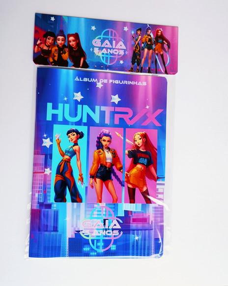Guerreiras Kpop Álbum com Figurinhas Desenho Colorir Huntrix