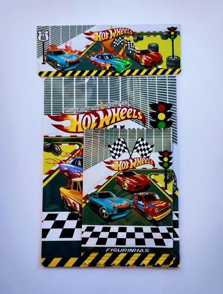 Hot Wheels Álbum de Figurinhas + Desenhos Colorir Lembrancinha d