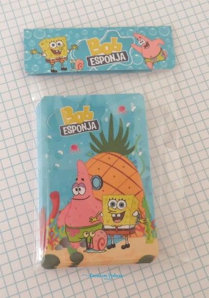 Jogo da Memória G Personalizado Bob Esponja + Carta Mico