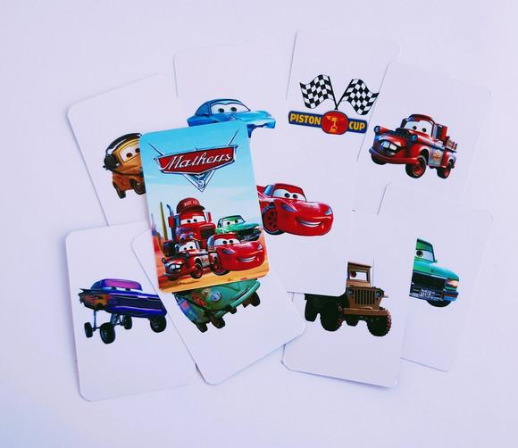 Carros Jogo da Memória Personalizado Lembrancinha Festa