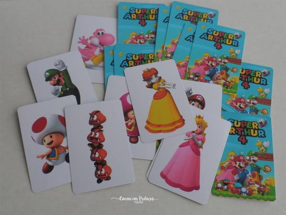 Super Mário Jogo da Memória Personalizado Lembrancinha Infantil
