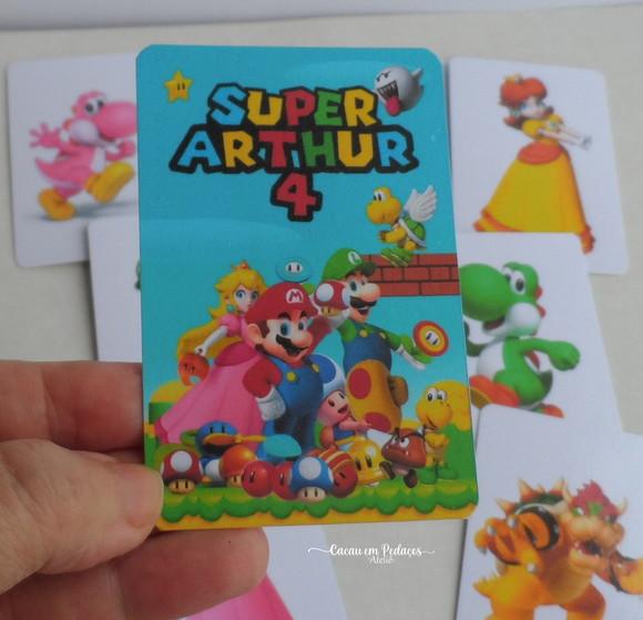 Jogo da Memória G Personalizado Sonic + Carta Mico