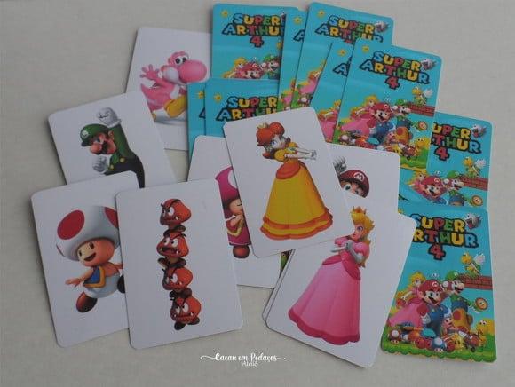 Super Mário Jogo da Memória Personalizado Lembrancinha Festa In